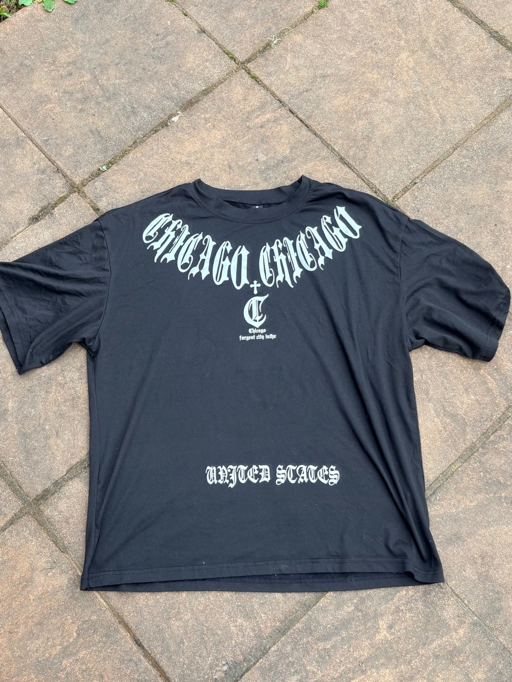 Chicago Graphic Short Sleeve Tee - Black